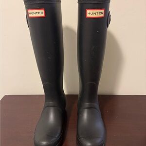 Hunter Classic Black Tall Boots